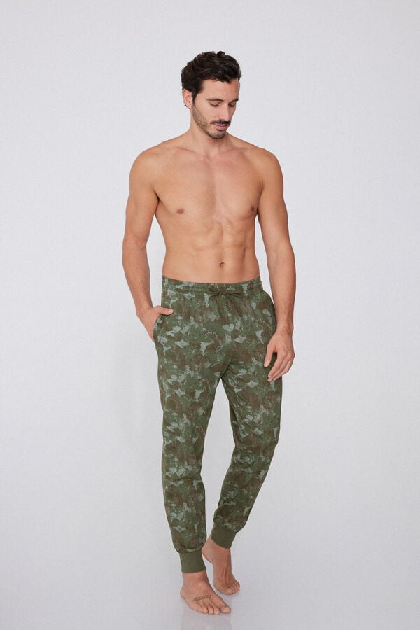 Tezenis Pantalón Largo de Algodón con Puños Tienda