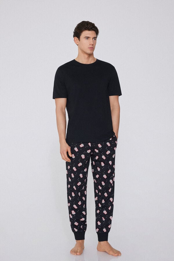 Tezenis Pantalón Largo de Algodón con Puños Liquidación