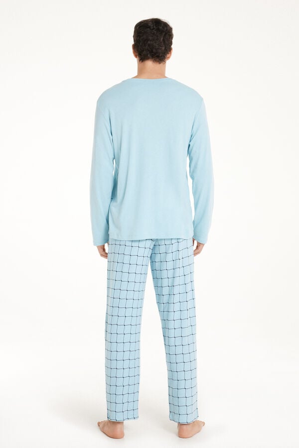 Tezenis Pijama Largo de Algodón Grueso Tenis Últimos 3 días