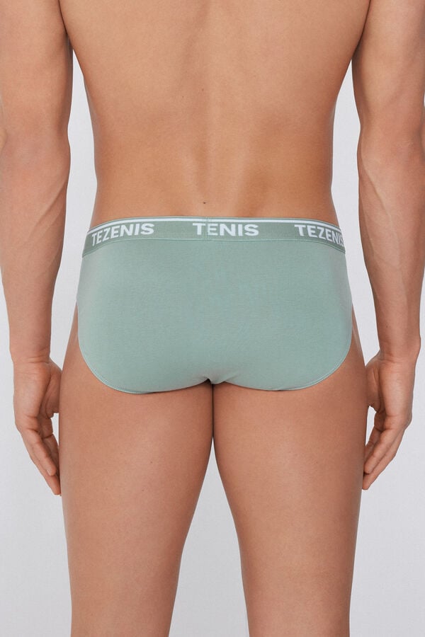 Tezenis Calzoncillos de Algodón con Costuras en Contraste con Logo Descuento por venta flash