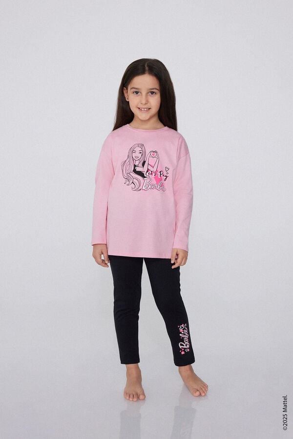 Tezenis Pijama Largo Algodón Estampado Barbie para Niña Outlet online