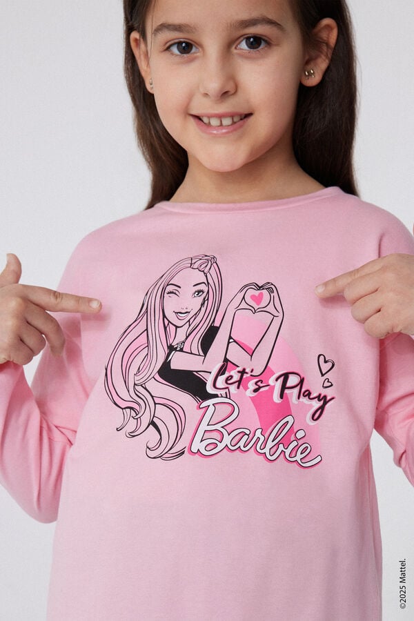 Tezenis Pijama Largo Algodón Estampado Barbie para Niña Outlet online