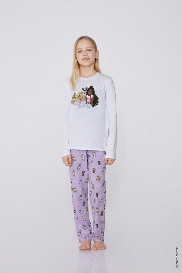 Tezenis Pijama Largo Algodón Estampado Barbie para Niña Ofertas