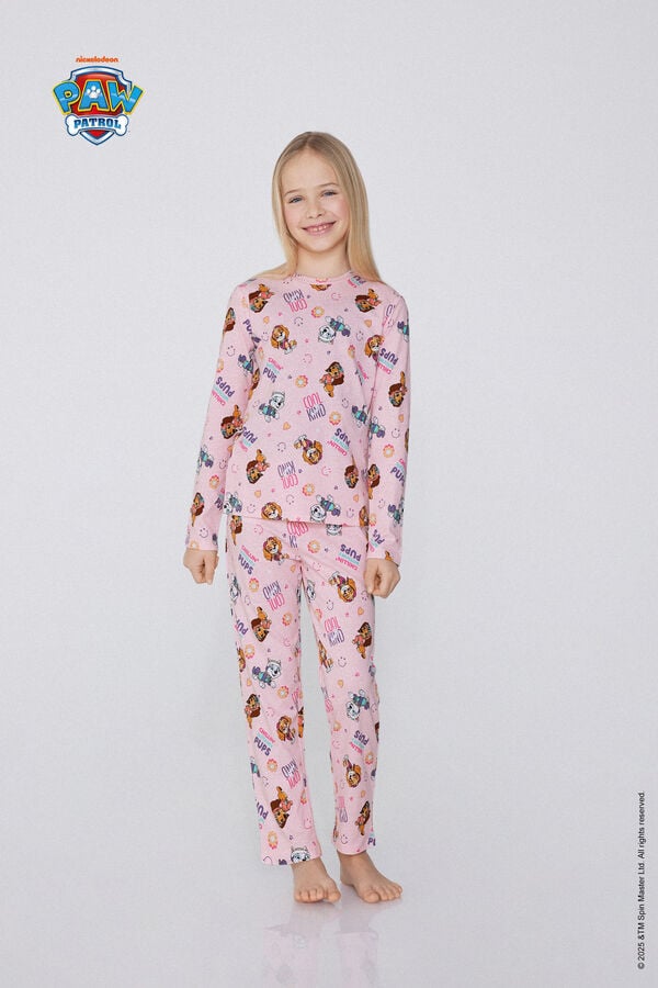 Tezenis Pijama Largo Algodón Estampado Paw Patrol Niña Gran oferta
