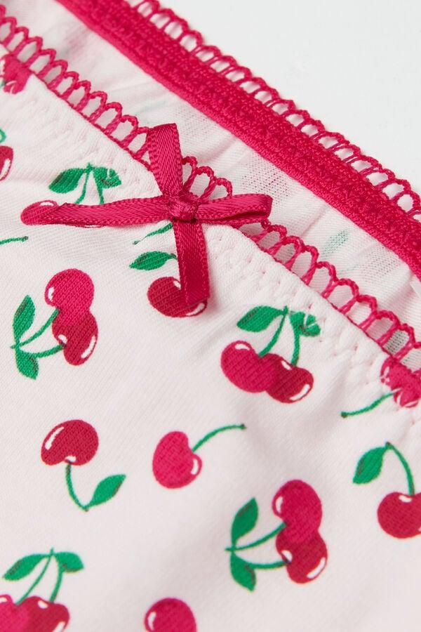 Tezenis Braguitas Basic de Algodón Estampado para Niña Oferta especial