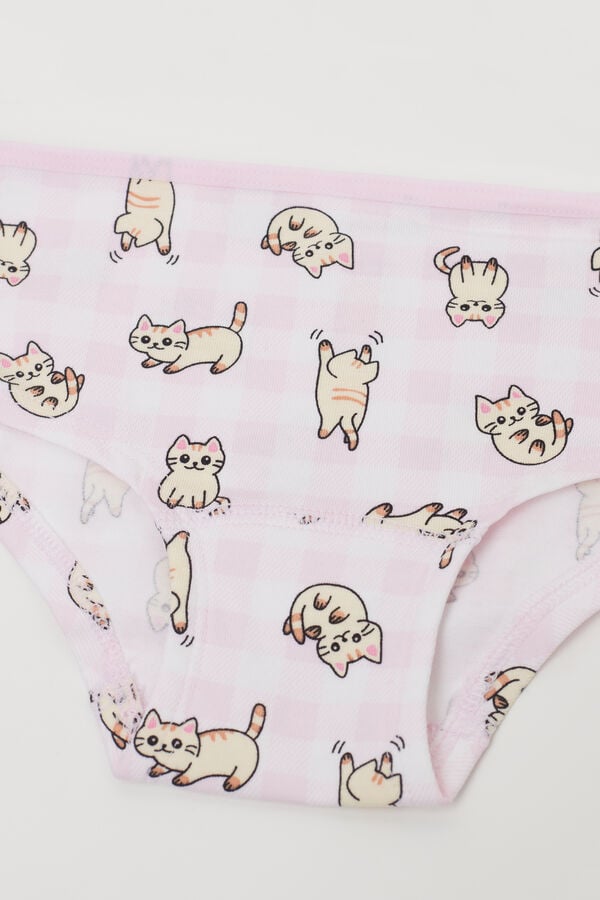 Tezenis Culotte Basic de Algodón Estampado para Niña Solo hoy
