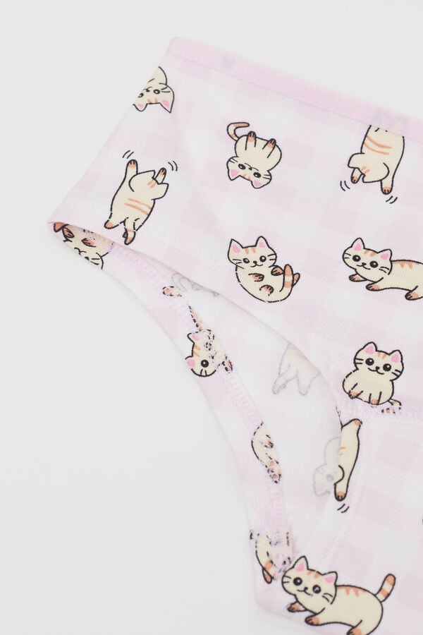 Tezenis Culotte Basic de Algodón Estampado para Niña Solo hoy