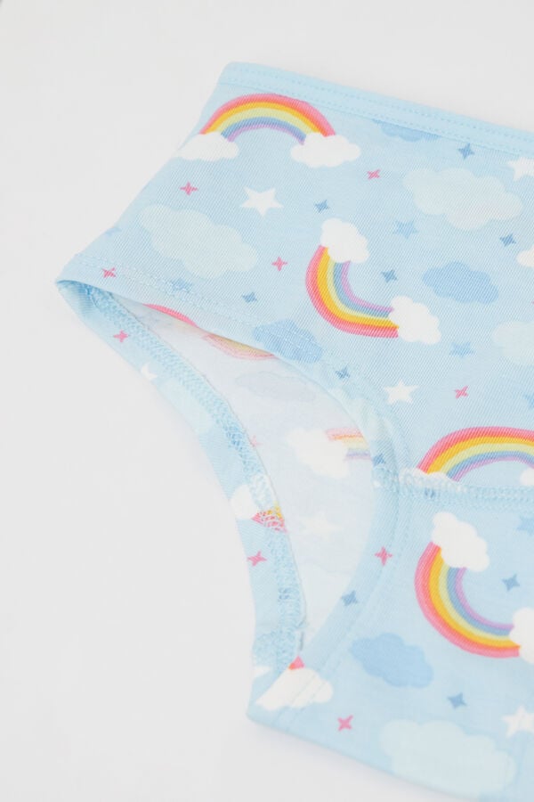 Tezenis Culotte Basic de Algodón Estampado para Niña Promoción trimestral