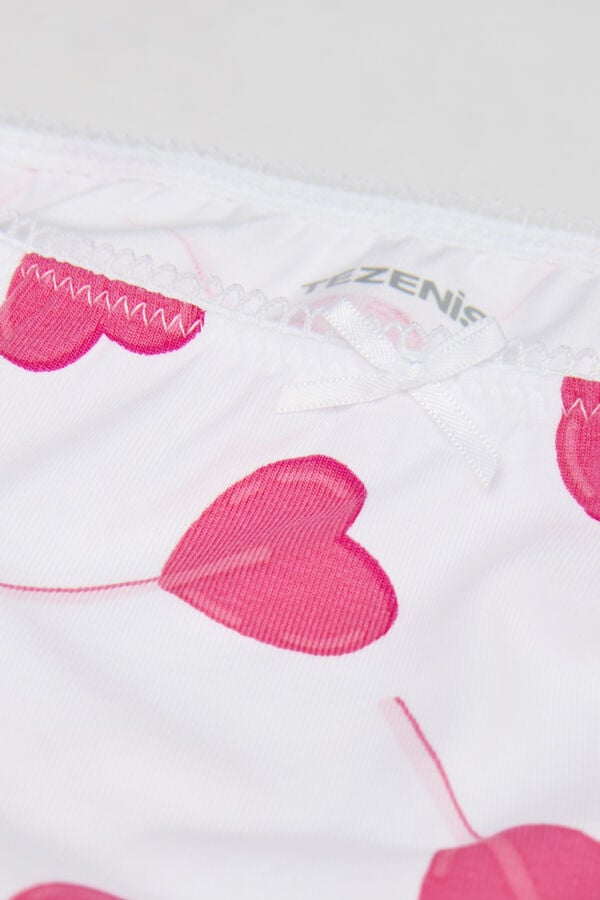 Tezenis Braguitas Basic de Algodón Estampado para Niña Solo queda un día