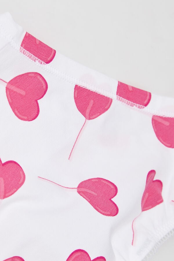 Tezenis Braguitas Basic de Algodón Estampado para Niña Solo queda un día