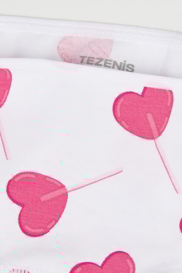 Tezenis Culotte Basic de Algodón Estampado para Niña Envío internacional gratuito