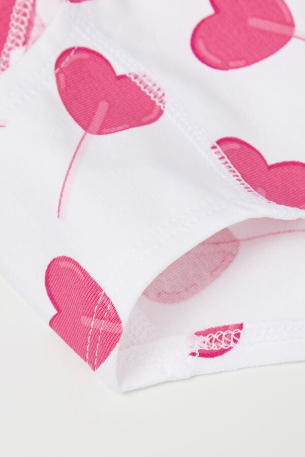 Tezenis Culotte Basic de Algodón Estampado para Niña Envío internacional gratuito