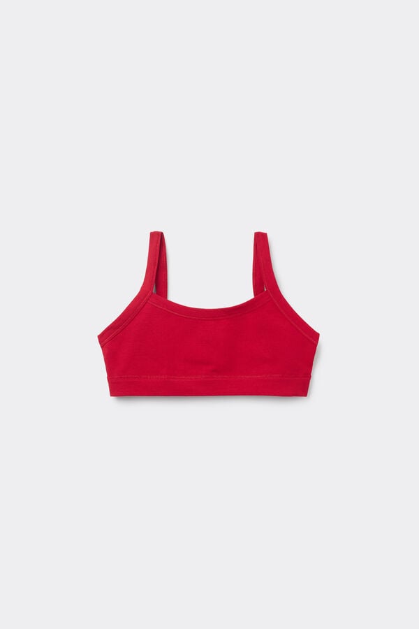 Tezenis Top sujetador básico en algodón para niña