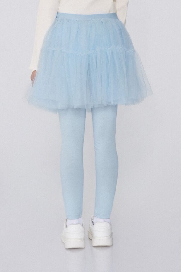 Tezenis Leggings con Falda de Tul para Niña Outlet online