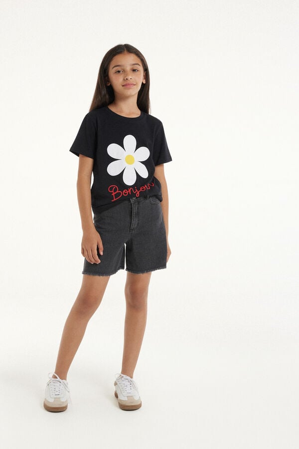 Tezenis Shorts de Denim Deshilachados 2025