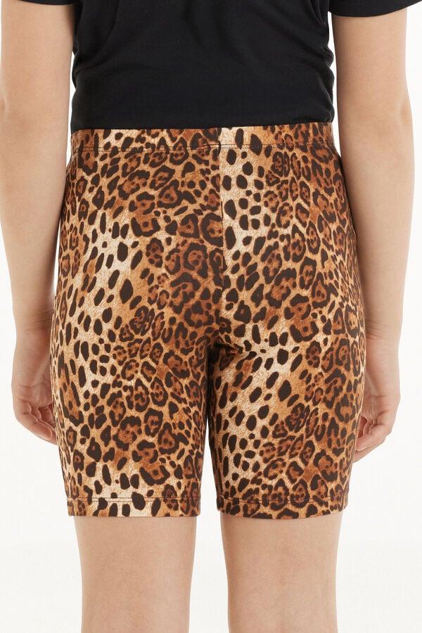 Tezenis Pantalón de Ciclista de Algodón Estampado para Niña Rebajas