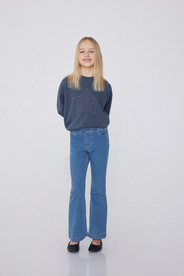 Tezenis Pantalones Largos de Denim Modelo Recto Limitado a 3 días