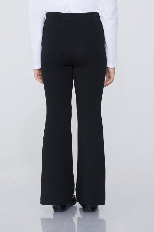 Tezenis Pantalones Largos Flare Punto Milano Oferta exclusiva