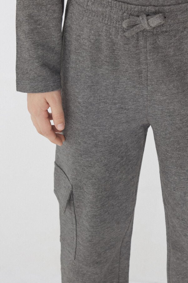 Tezenis Jogger Cargo de Felpa para Niño ÚLTIMAS EDICIONES