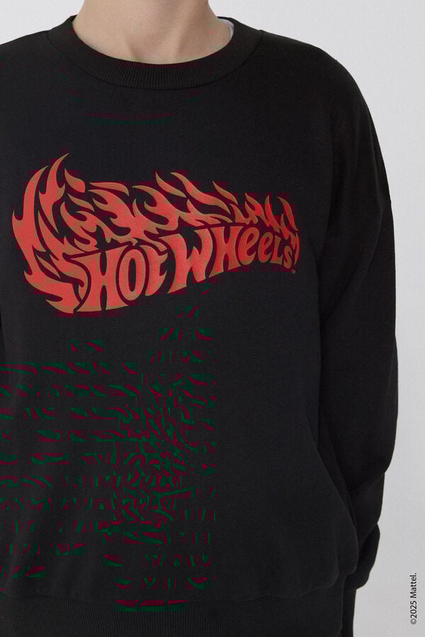 Tezenis Sudadera Manga Larga con Estampado Hot Wheels para Niño Solo queda un día