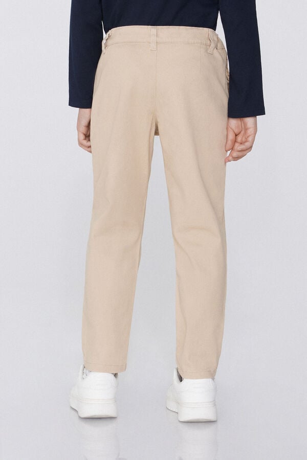 Tezenis Pantalones Chinos de Algodón Elástico Liquidación
