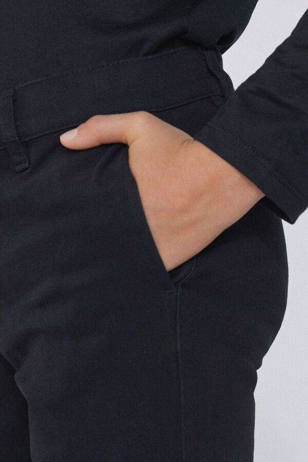 Tezenis Pantalones Chinos de Algodón Elástico Envío internacional gratuito
