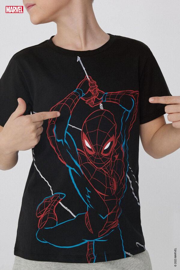 Tezenis Pijama Corto de Algodón con Estampado Spider-Man Libre de impuestos