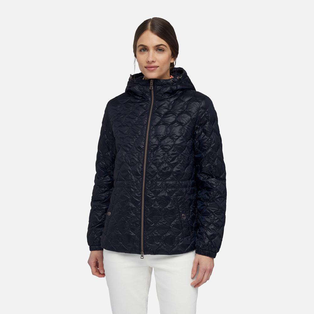 ﻿Geox myluse mujer W4525ET3043F4601 Parka corta Precio de fábrica