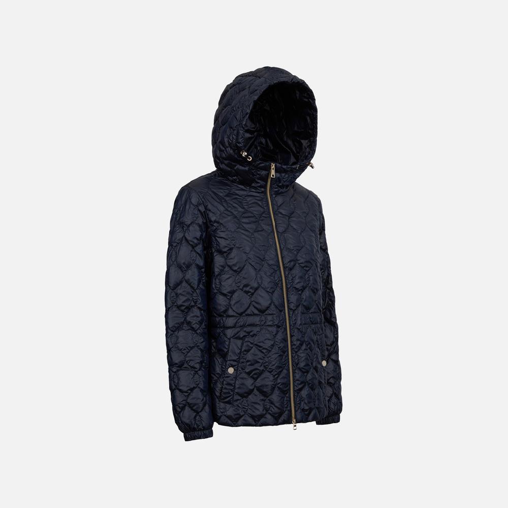 ﻿Geox myluse mujer W4525ET3043F4601 Parka corta Precio de fábrica