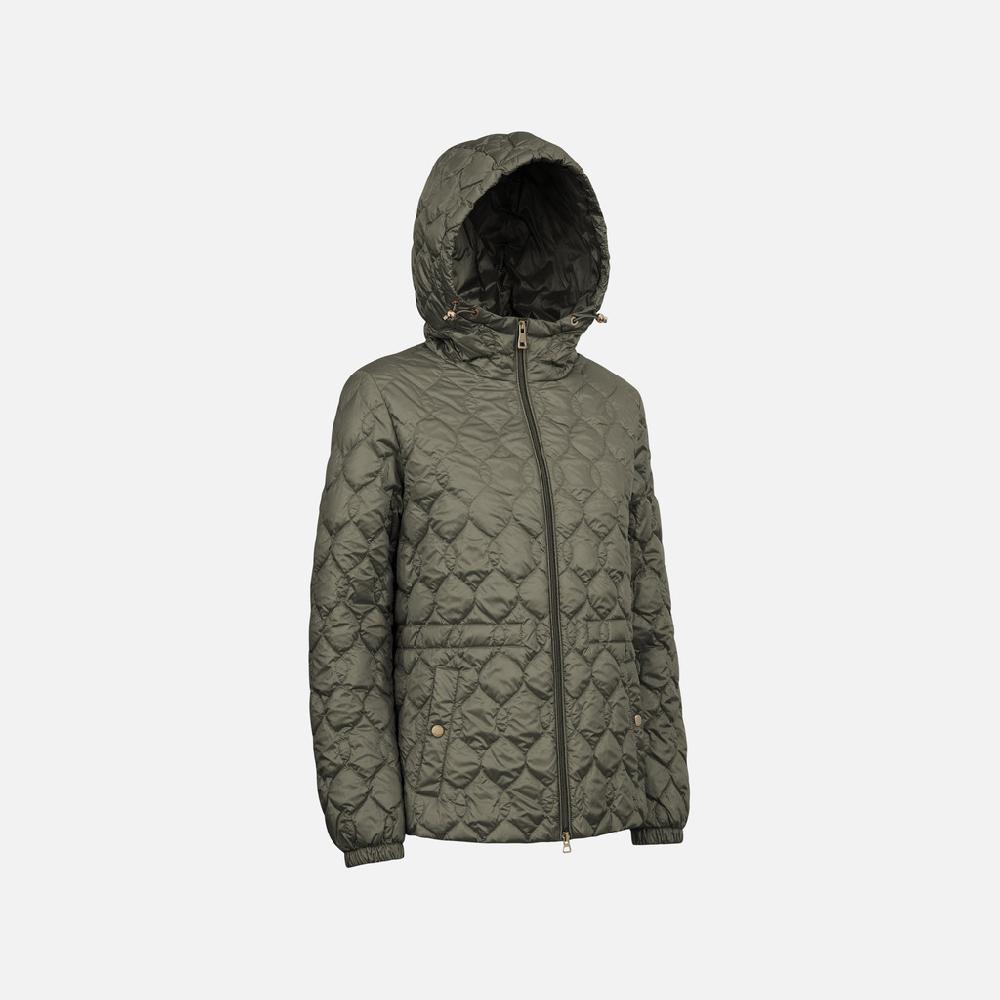 Geox myluse mujer W4525ET3043F3272 Parka corta Solo hoy