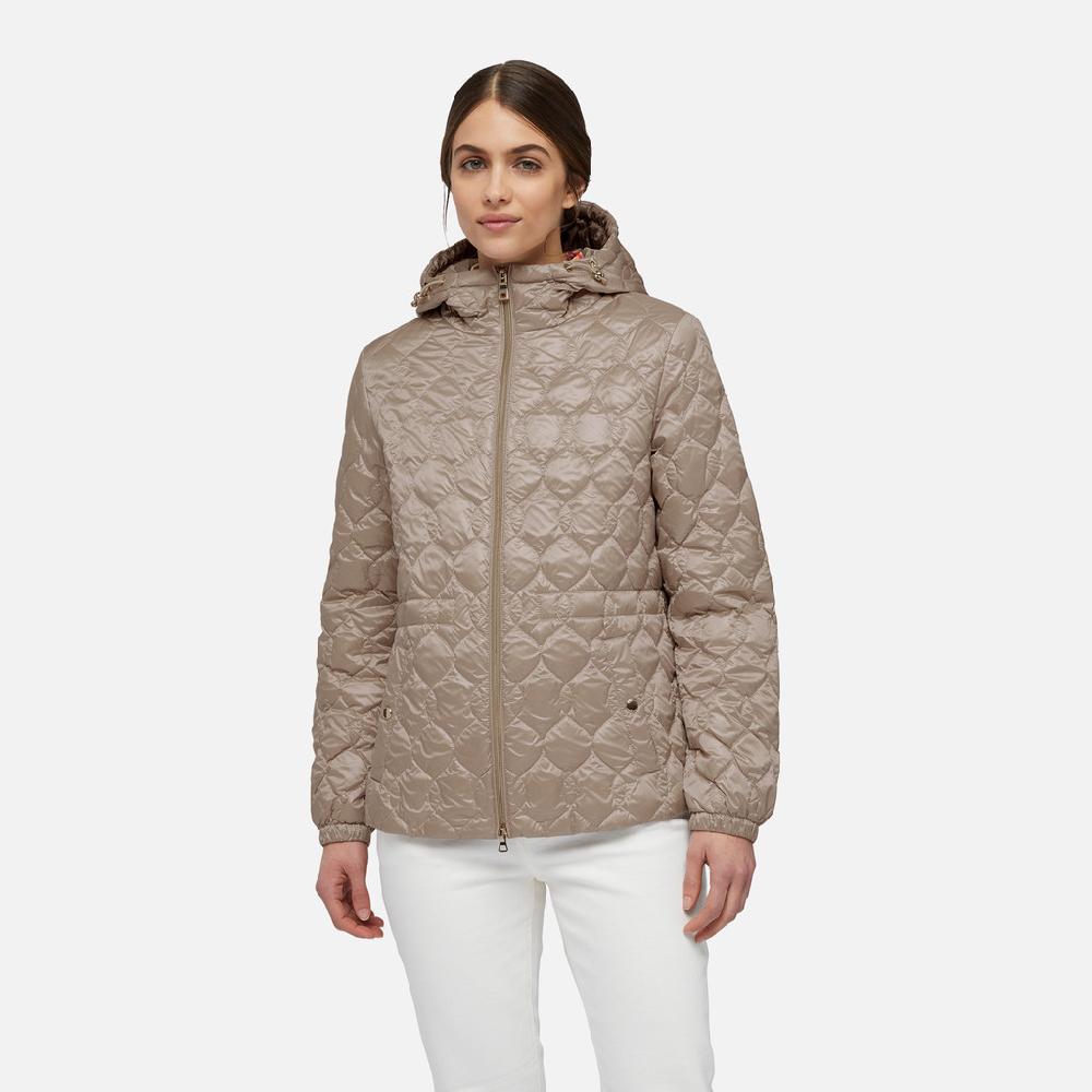 Geox myluse mujer W4525ET3043F5247 Parka corta Oferta especial de fábrica