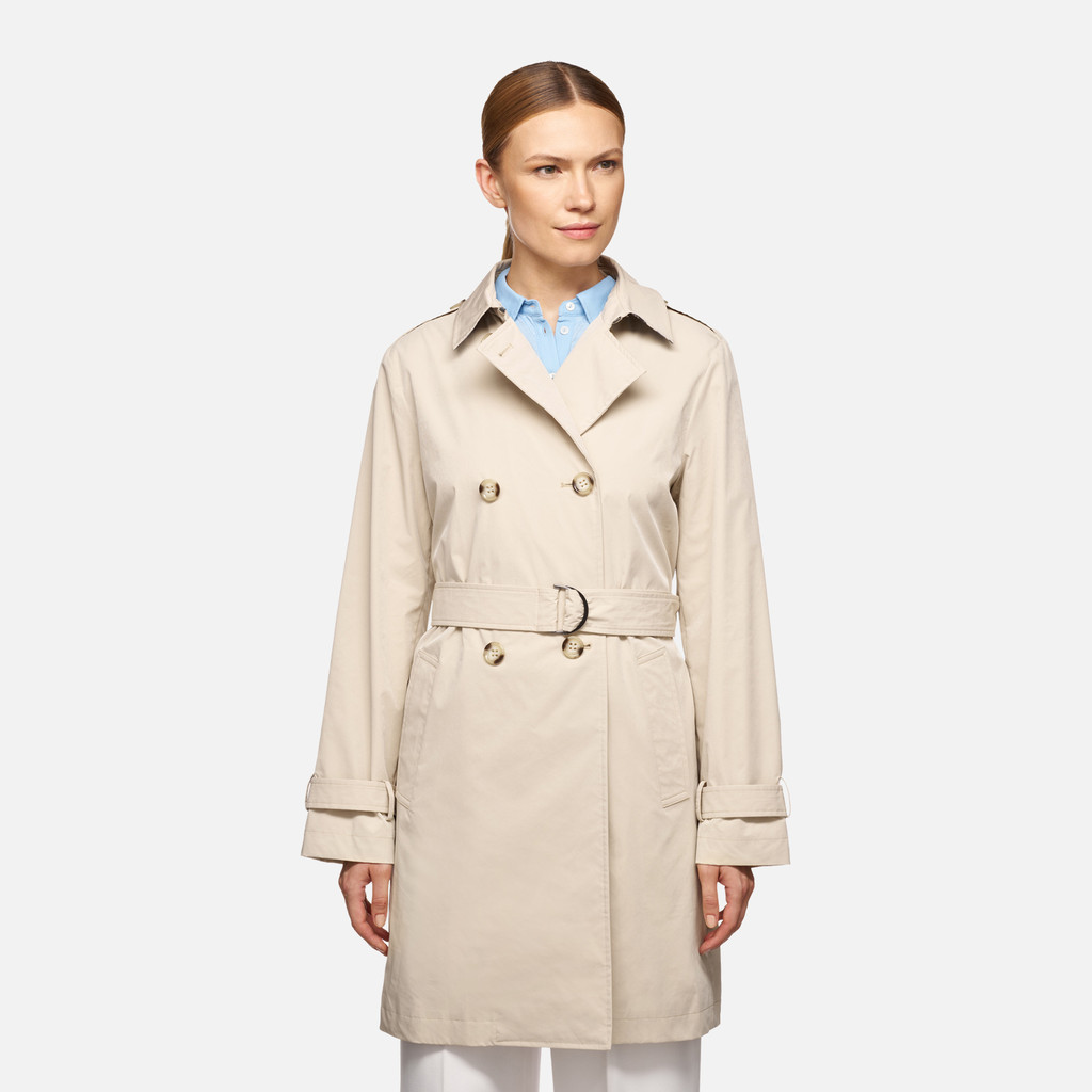 Geox claudin mujer W5522NT3070F5248 Trench Ofertas especiales