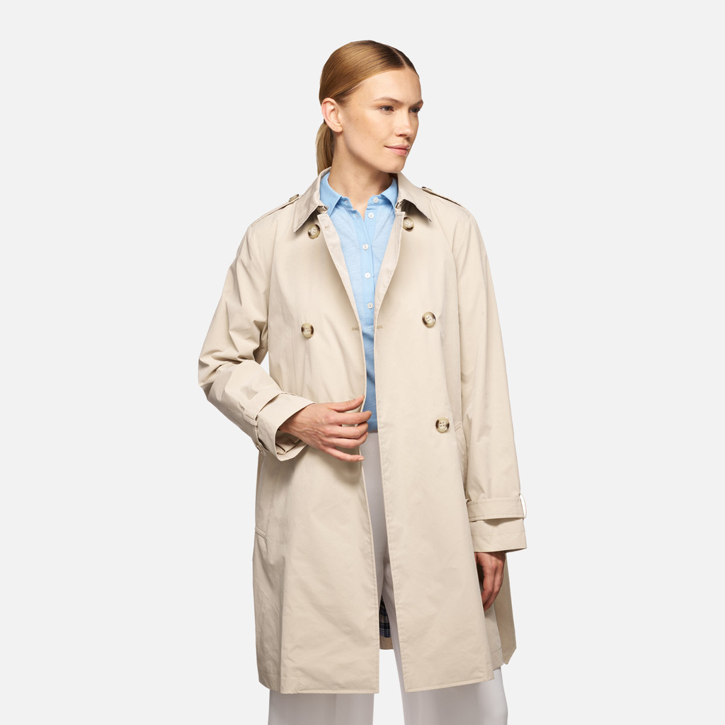 Geox claudin mujer W5522NT3070F5248 Trench Ofertas especiales