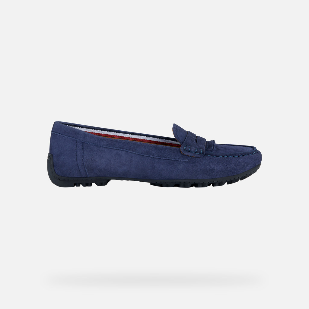 Geox kosmopolis + grip mujer D35RCA00021C4002 Mocasines de ante Tienda