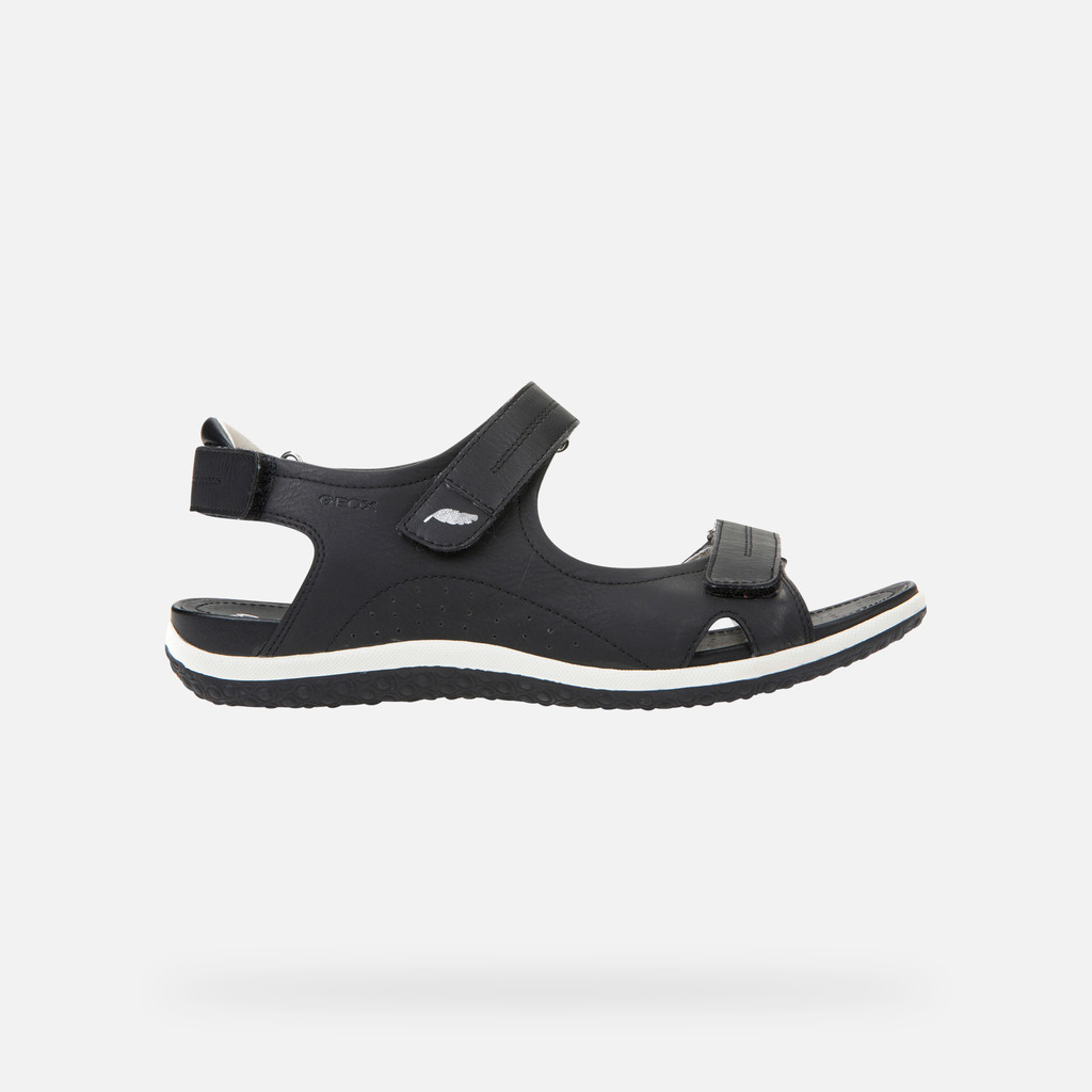 Geox sandal vega mujer D52R6A000EKC9997 Sandalias con correa Mejor oferta