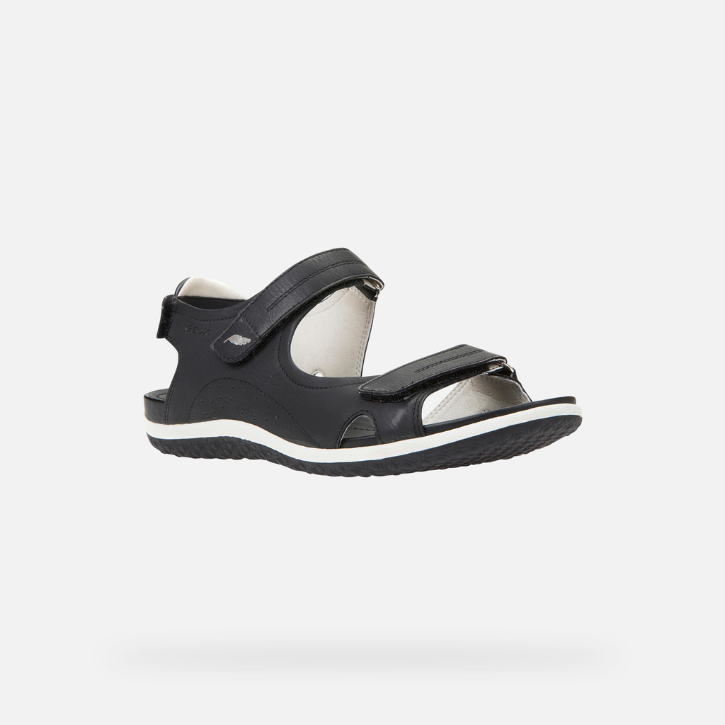 Geox sandal vega mujer D52R6A000EKC9997 Sandalias con correa Mejor oferta