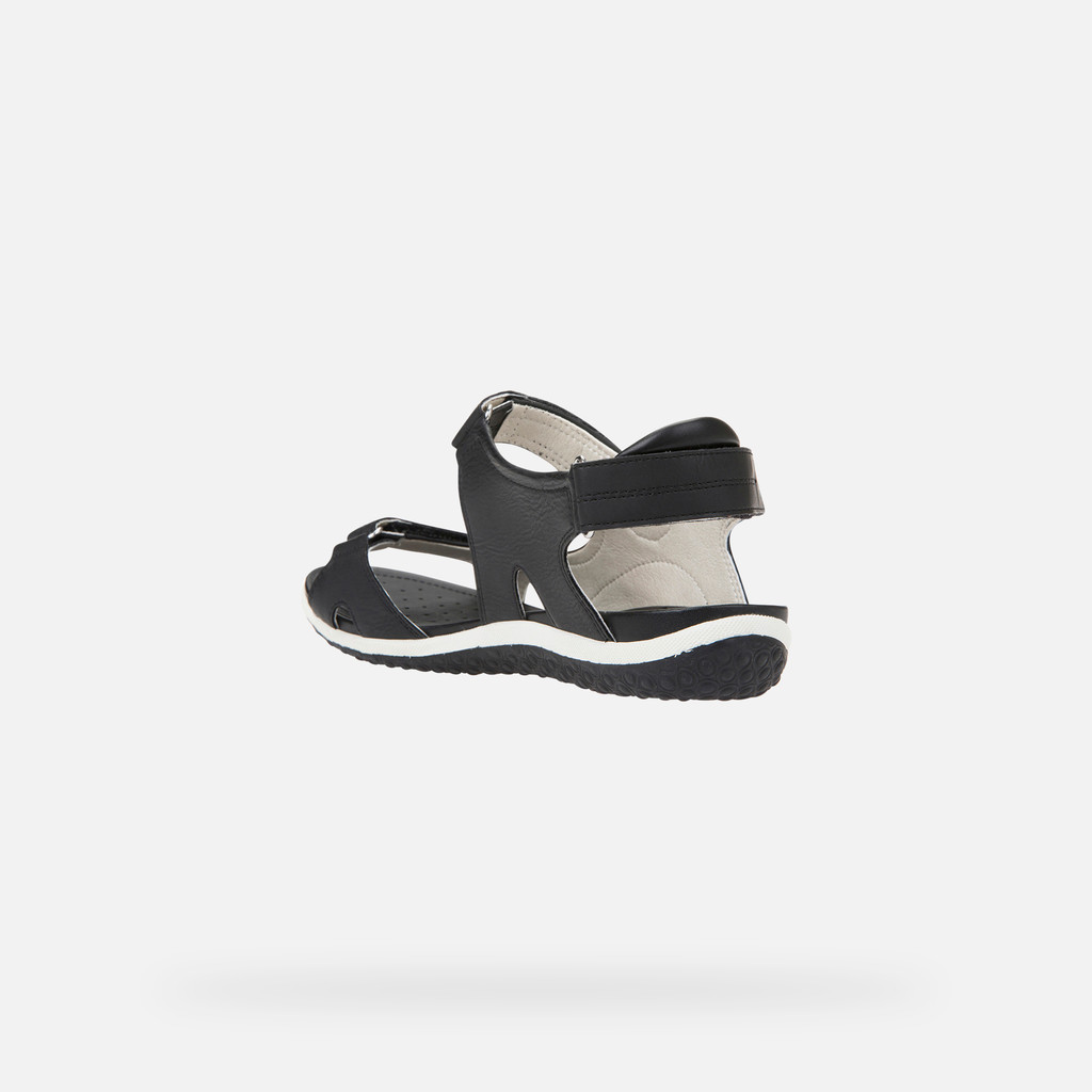 Geox sandal vega mujer D52R6A000EKC9997 Sandalias con correa Mejor oferta