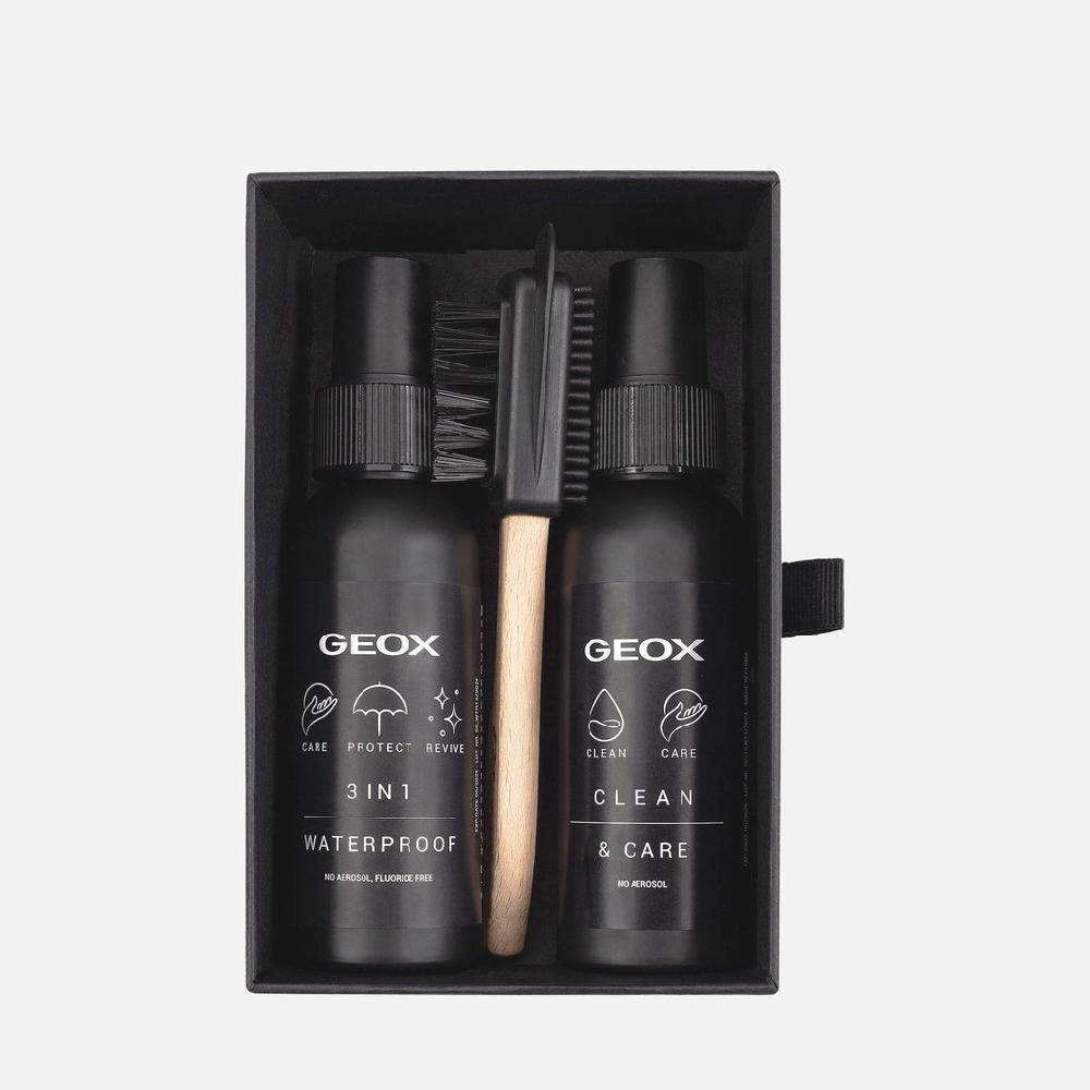 Geox kit completo para el cuidado del calzado PYGCAR90000CXXXX Kit limpieza zapatos Últimos 2 días