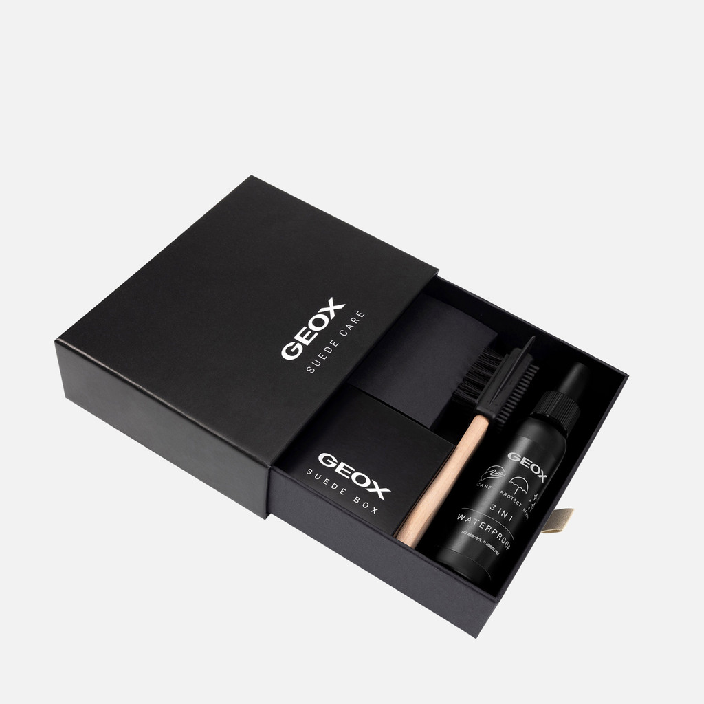 Geox kit específico para el cuidado de los productos de gamuza PYGSUE90000CXXXX Kit limpieza zapatos Oferta especial de fábrica