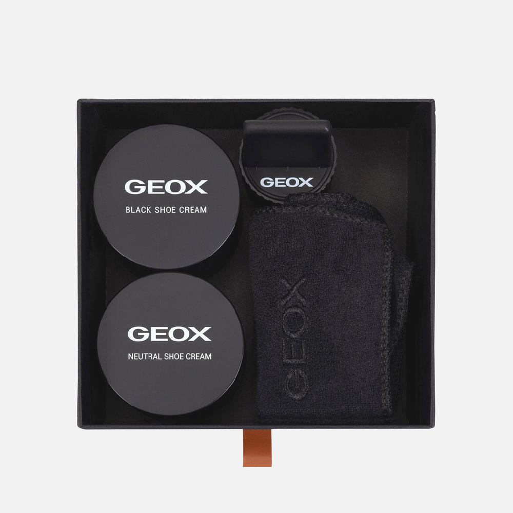 Geox kit para el cuidado de los productos de piel PYGLEA90000CXXXX Kit limpieza zapatos Promoción trimestral