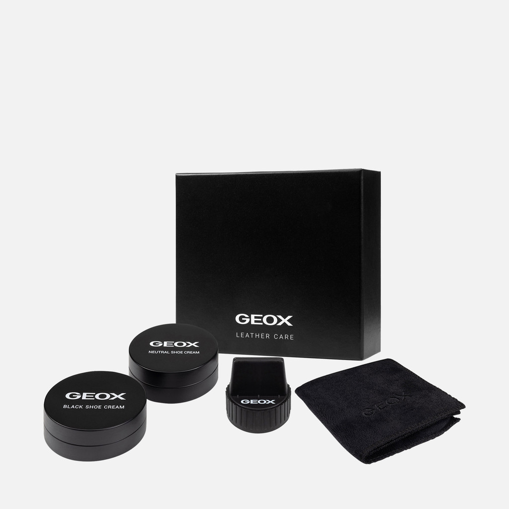 Geox kit para el cuidado de los productos de piel PYGLEA90000CXXXX Kit limpieza zapatos Promoción trimestral