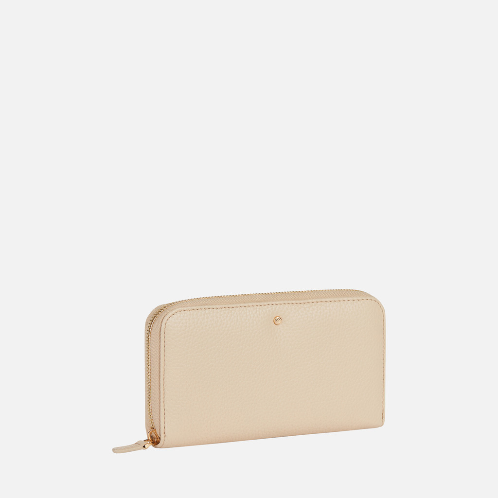 Geox wallet mujer D35K3H00046C1002 Cartera con cremallera Tienda de fábrica