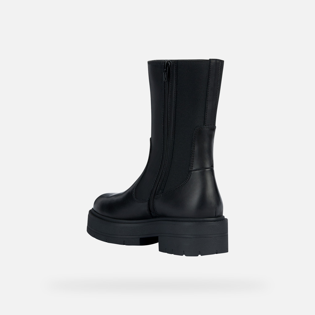 Geox spherica ec7 mujer D36VDK00043C9999 Botas chelsea Libre de impuestos