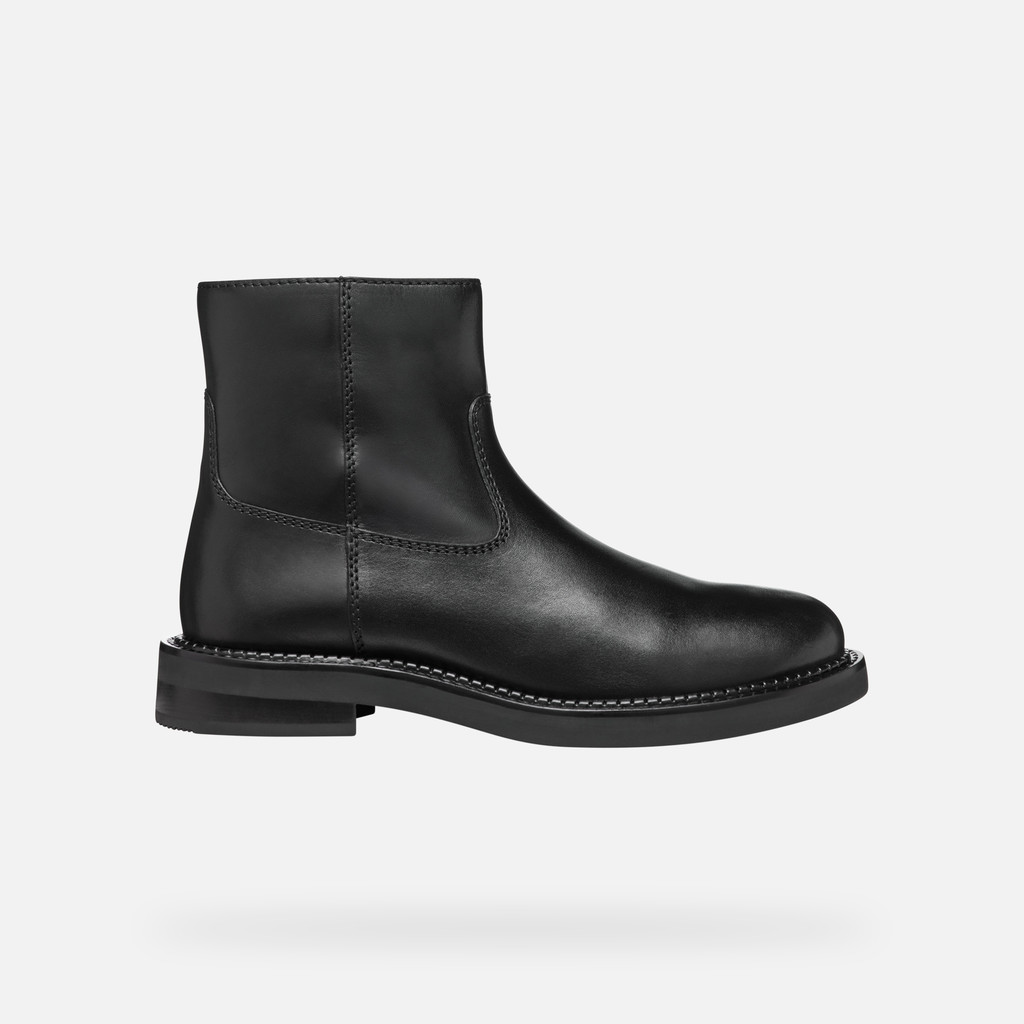 Geox serilda mujer D46WYB00043C9999 Botines de tacón bajo Oferta exclusiva