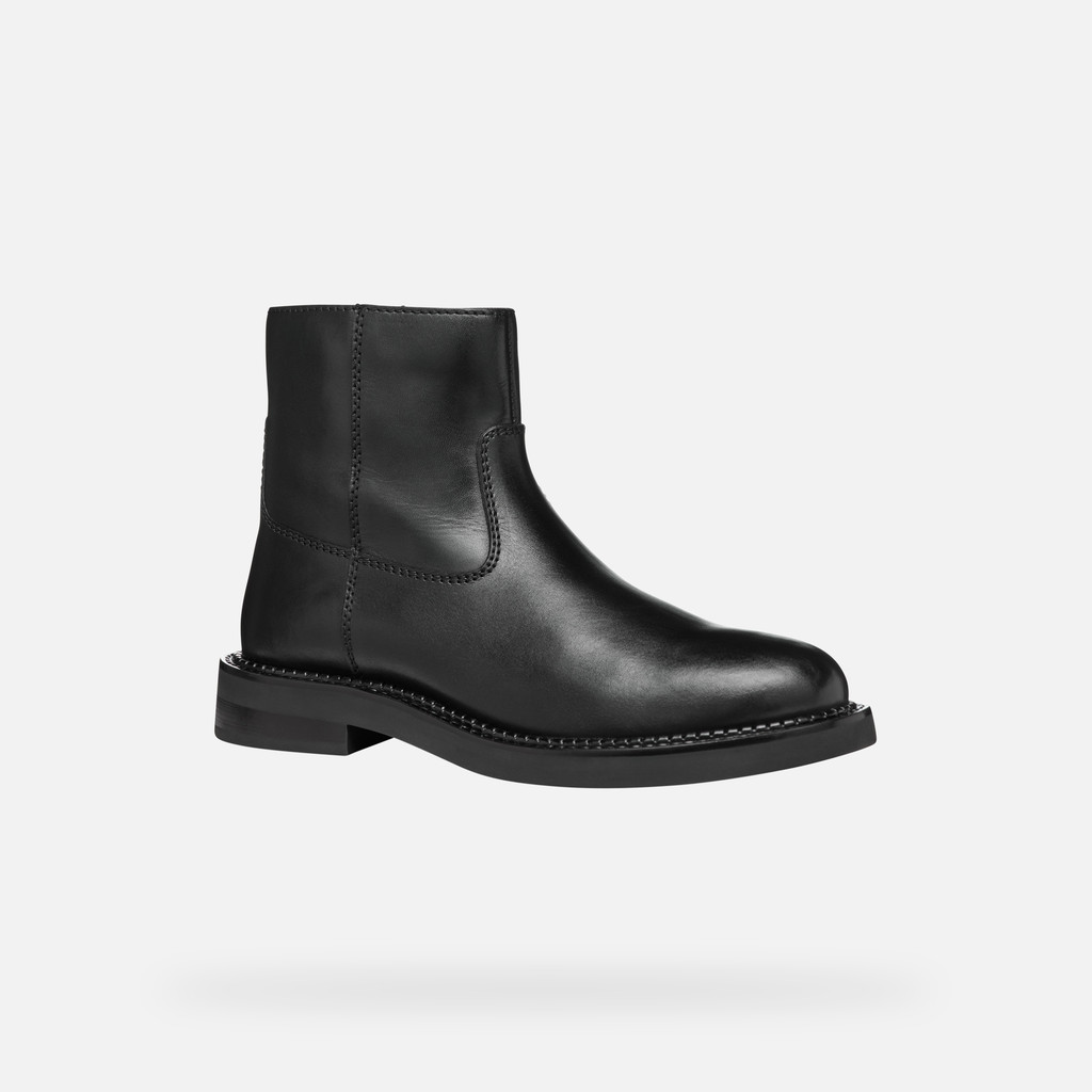 Geox serilda mujer D46WYB00043C9999 Botines de tacón bajo Oferta exclusiva
