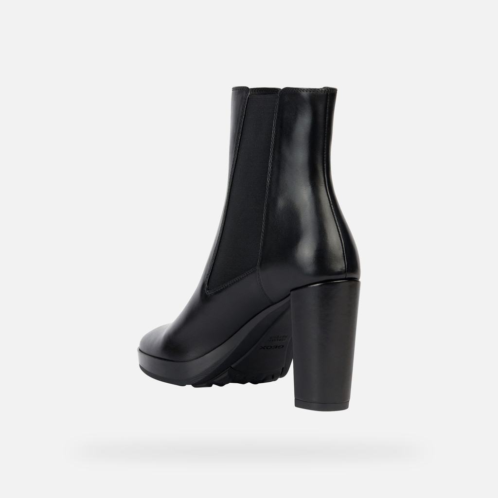 Geox walk pleasure 85 mujer D35TFC00043C9999 Botines de tacón alto Grandes ahorros