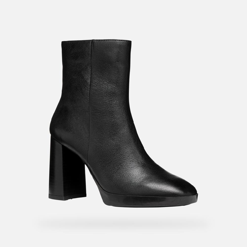 Geox teulada mujer D36VLC000TCC9999 Botines de tacón alto En línea