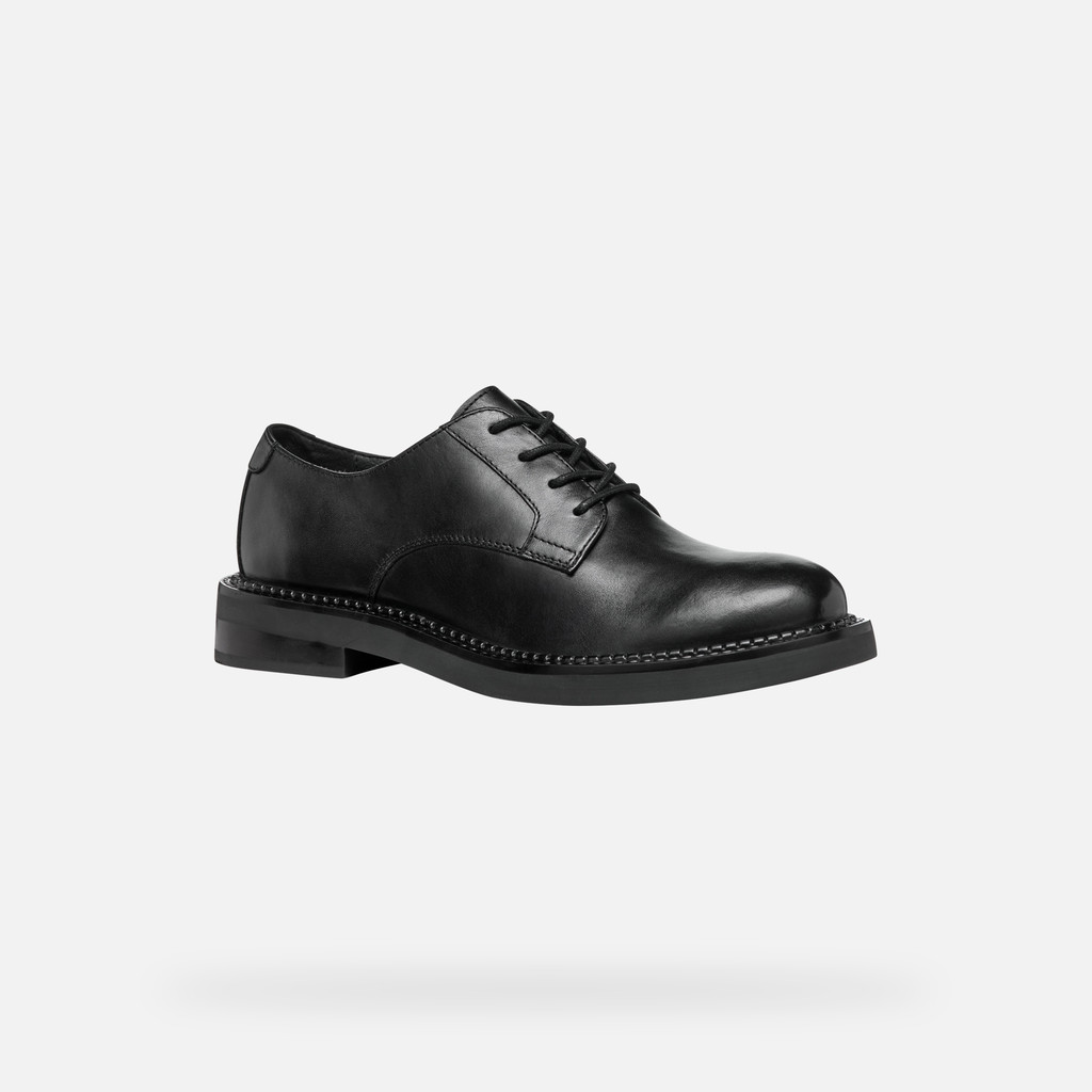 Geox serilda mujer D46WYE00043C9999 Zapatos con cordones Venta caliente