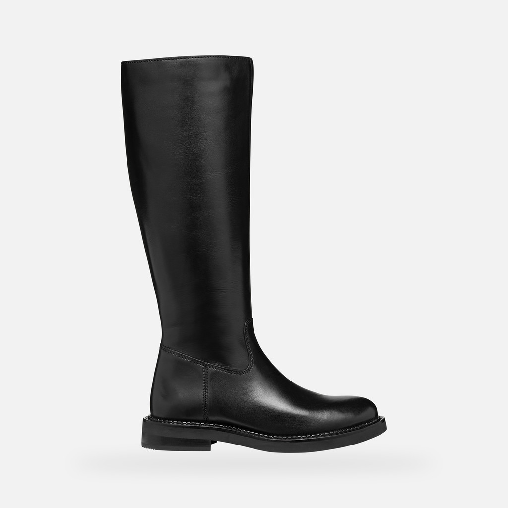 Geox serilda mujer D46WYA00043C9999 Botas de cuero Gran oferta