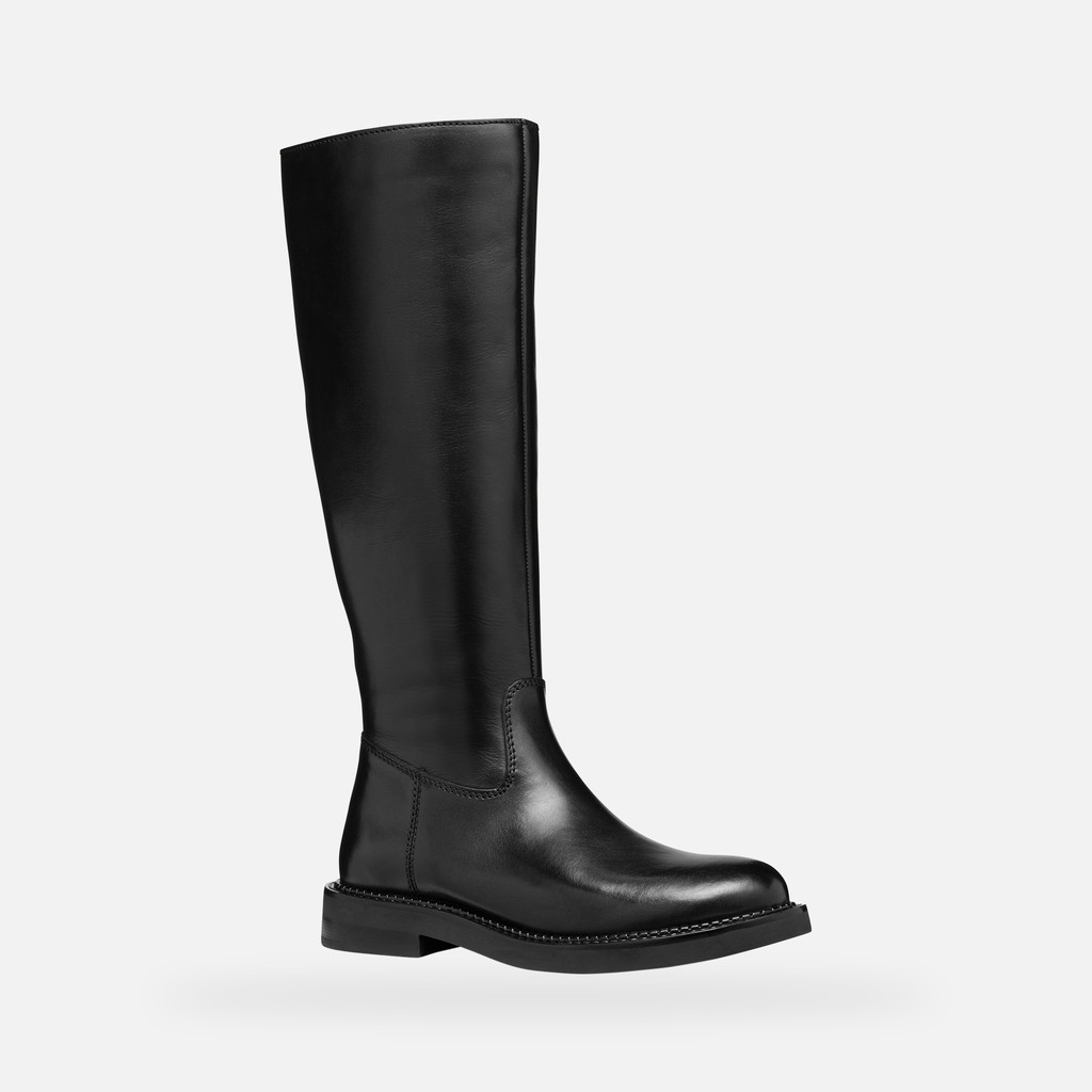 Geox serilda mujer D46WYA00043C9999 Botas de cuero Gran oferta